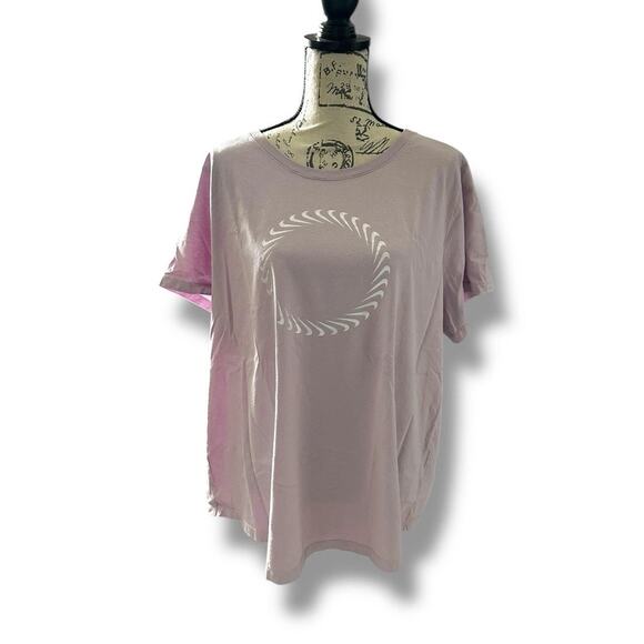 Nike Icon Clash Swoosh Logo T-Shirt 2XL Pale Pink - Picture 1 of 4